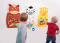 Miniatyrbild 5 av 6: Viga Toys - 3 Wall Activity Panels - COMMOTION