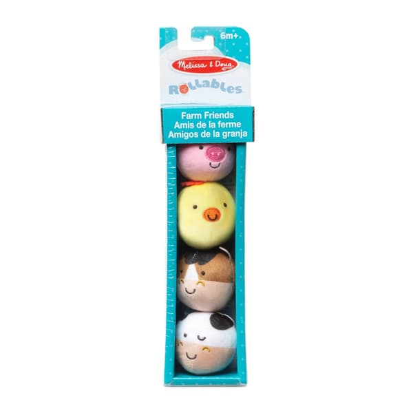 Bollar Bondgårdsdjur 4-Pack Melissa and Doug