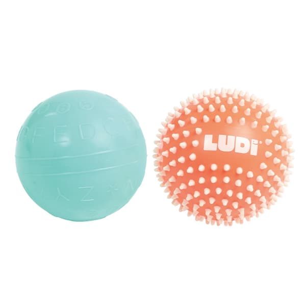 Sensoriska bollar 2-Pack Ludi