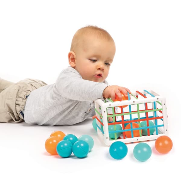Motorisk Låda med Bollar Ludi