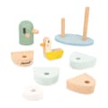 Miniatyrbild 3 av 6: Sweet Cocoon Stackable Duck - 7 FSC trästaplingsdelar - tidigt lärande spel - utveckling av finmotorik - från 12 månader