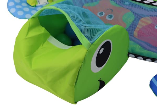 Babysoffmatta Poolbollar 3-i-1 sköldpadda
