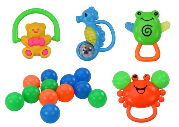 Babysoffmatta Poolbollar 3-i-1 sköldpadda