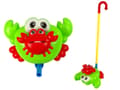 Miniatyrbillede 1 af 2: Push Stick Crab Green Bell Sound