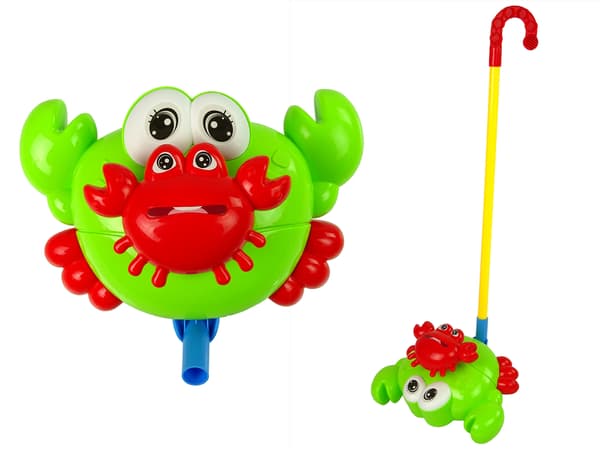 Push Stick Crab Green Bell Sound