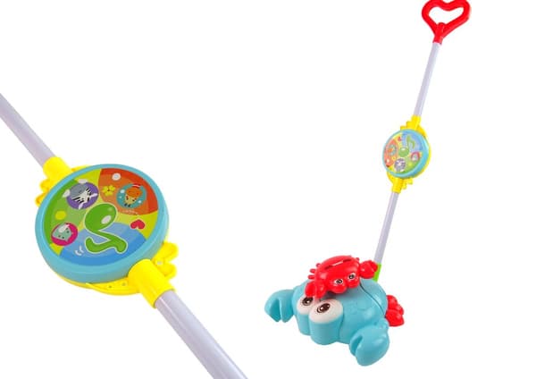 Pusher Glowing Stick Crab Blue Music