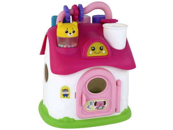 Sorter House Interactive Pink Educational Puslespil