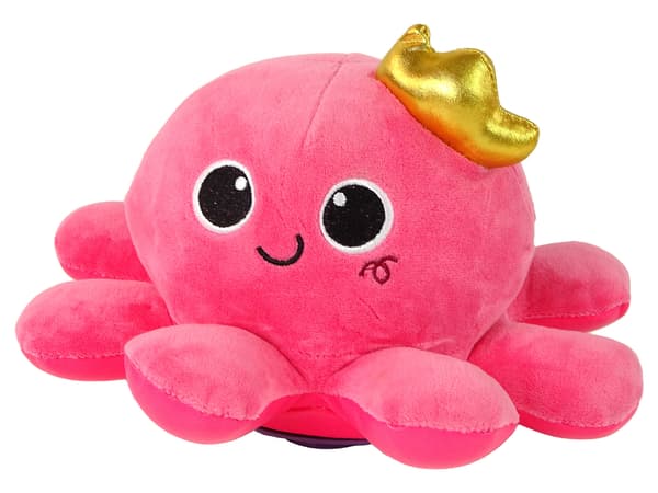 Octopus Mascot Lights Sounds Pink