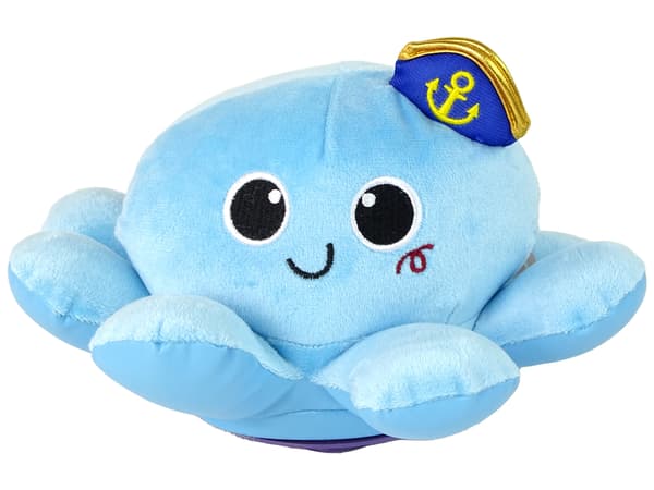Octopus Mascot Lights Lyder Blå