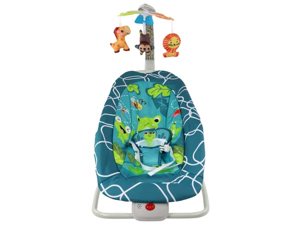 Bouncer Rocker 2in1 Lasten Rocker Seat Sounds Vibrations Frog