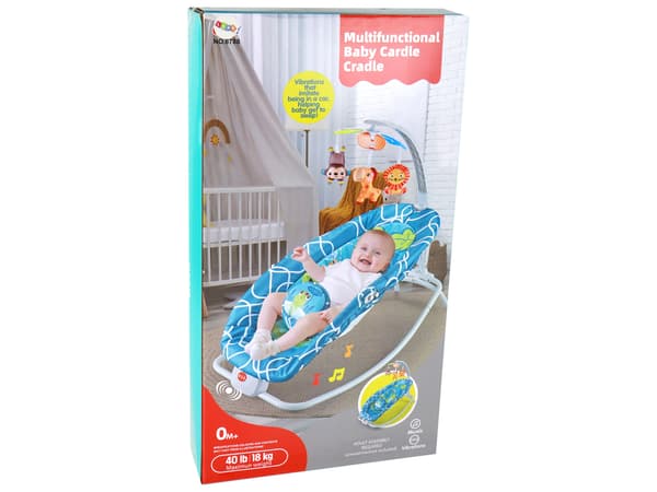 Bouncer Rocker 2in1 Lasten Rocker Seat Sounds Vibrations Frog