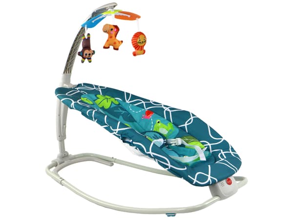 Bouncer Rocker 2in1 Lasten Rocker Seat Sounds Vibrations Frog