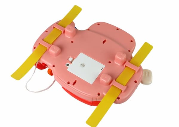 Interaktiv rosa rattkörsimulator multifunktionell