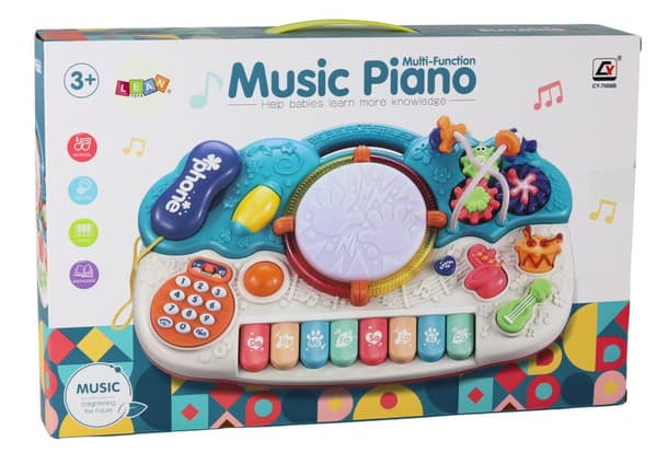 Urkupiano Opetusmusiikki Rumpu Sounds Light
