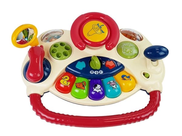 Interactive Walker Board Rat 3 i 1 lydmelodier Telefondyr til babyer