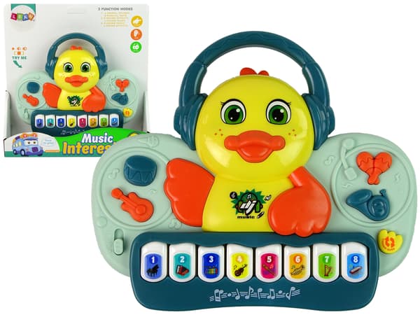 Interaktiv Piano Duck DJ Lyd Musikinstrumenter Melodier