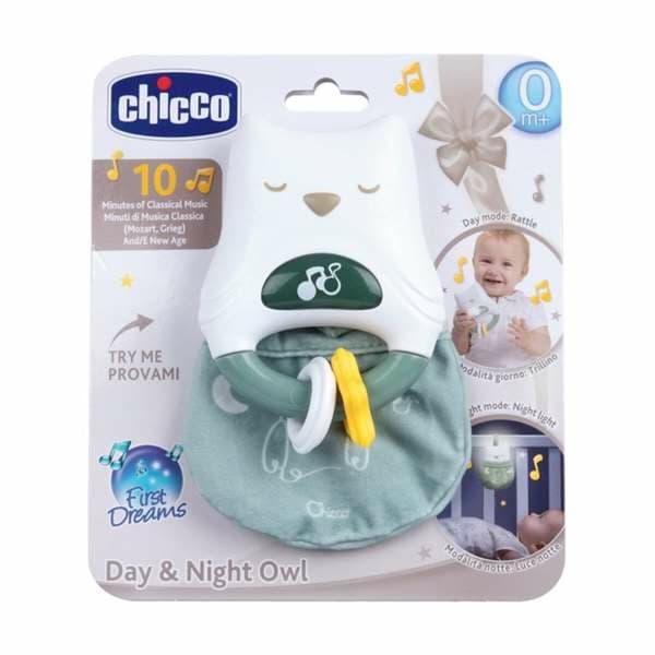 Musik Rangle Chicco 11,5 cm Ugle
