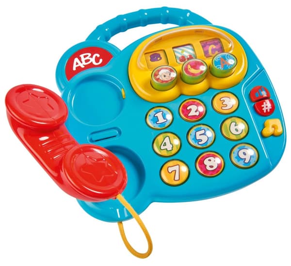 ABC Färgglad Telefon med ljud