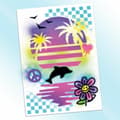 Miniatyrbild 2 av 5: Målarbilder Canal Toys Airbrush Art Poster Creation Vit
