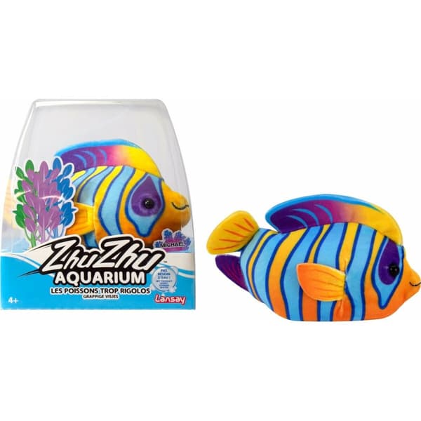 Lelut Lansay Zhu Zhu Aquarium Crystal Le Poisson Ange Royal