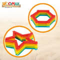 Miniatyrbild 4 av 7: Byggsats Woomax 100 Delar 10 x 0,5 x 1,8 cm (6 antal)