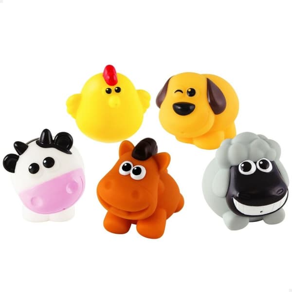 Set med lantbruksdjur Winfun 7 x 6,5 x 4 cm (12 antal)