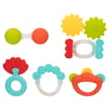 Miniatyrbild 3 av 4: Set med skallror Colorbaby 6 Delar 12,5 x 1,5 x 6,5 cm (6 antal)