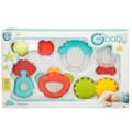 Miniatyrbild 4 av 4: Set med skallror Colorbaby 6 Delar 12,5 x 1,5 x 6,5 cm (6 antal)