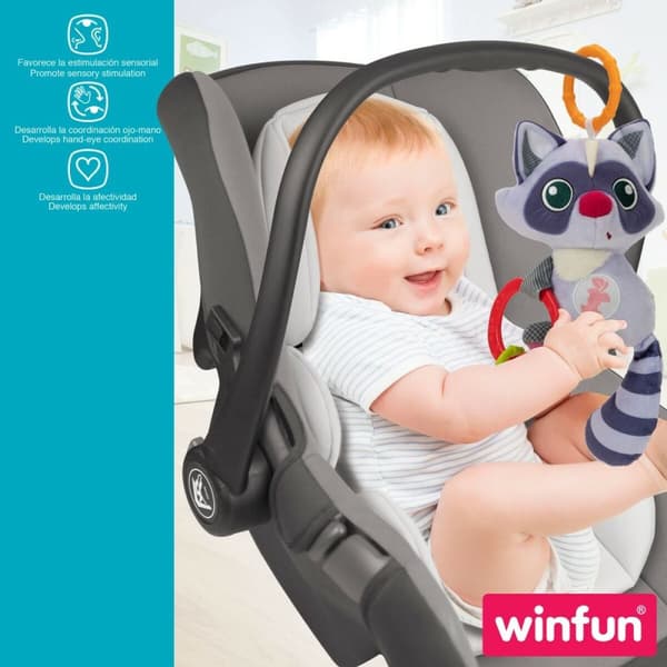 Pehmoleluhelistin Winfun Pesukarhu 14,5 x 20 x 9,5 cm (6 osaa)