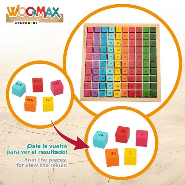 Skicklighetsspel Woomax 101 Delar 19 x 2 x 19 cm (6 antal)