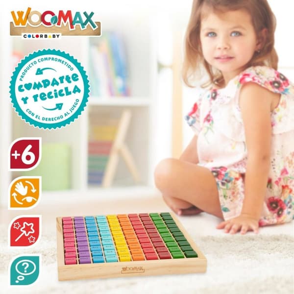 Skicklighetsspel Woomax 101 Delar 19 x 2 x 19 cm (6 antal)