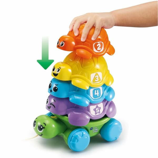 Bebisleksak Vtech 17,5 x 11,5 x 24 cm Sköldpadda Regnbåge