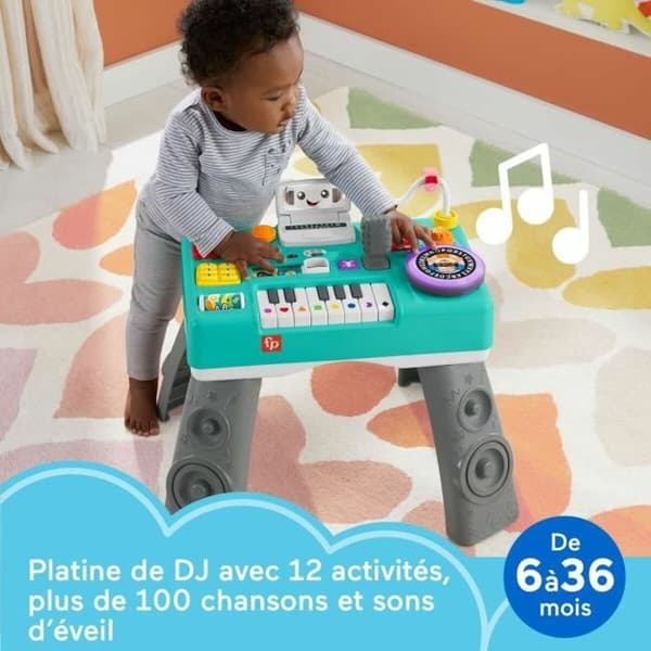 Aktivitetscenter Fisher Price Mix & Learn DJ Table (FR)