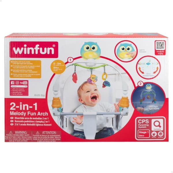 Barneseng Mobil Winfun Klæde Plastik 43 x 41 x 21,5 cm (6 enheder)
