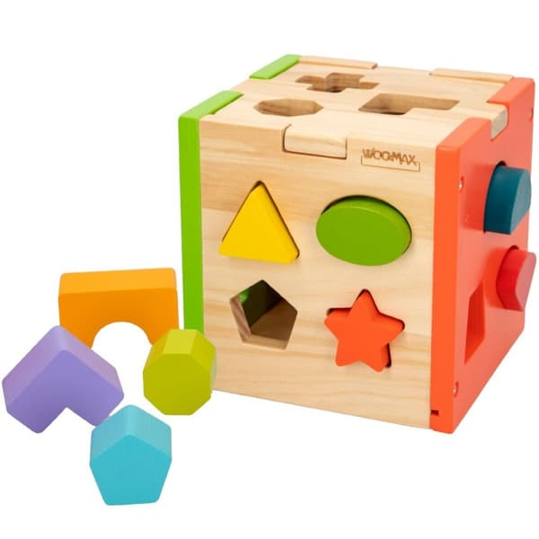 Barnepuslespill av Tre Woomax 15 x 15 x 15 cm (6 enheter)