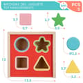 Miniatyrbilde 6 av 7: Barnepuslespill av Tre Disney 5 Deler 13,5 x 7,5 x 13 cm (6 enheter)