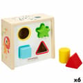 Miniatyrbilde 1 av 4: Barnepuslespill av Tre Woomax Former 13,5 x 7,5 x 13 cm (6 enheter)