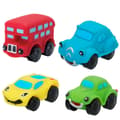 Pikkukuva 4 / 7: Autosetti Motor Town 4 Kappaletta 7,5 x 4,5 x 5 cm (6 osaa)
