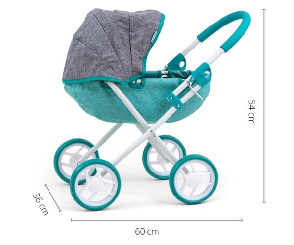 Dori Prestige Mint dukkevogn