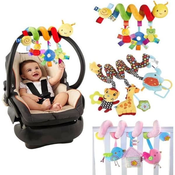 Babyplyschleksak - Märke - Modell - Mjuk och fluffig kropp - Flera texturer - Olika färger