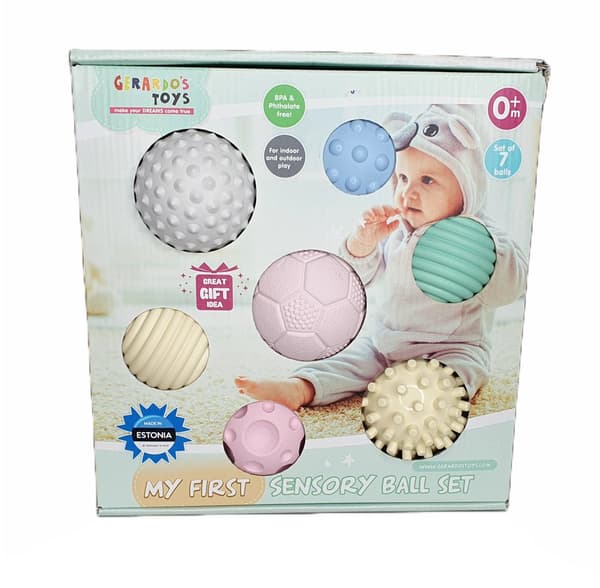 Sensoriska Bollar 7-Pack Gerardo