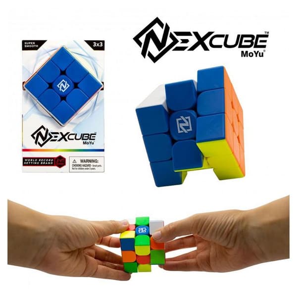NexCube 3x3 pussel - GOLIATH - Högpresterande kubpussel, justerbar i elasticitet och superflytande