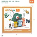 Miniatyrbild 7 av 7: Färdighetsspel för bebisar Woomax djur 25 x 22 x 10 cm (6 antal)