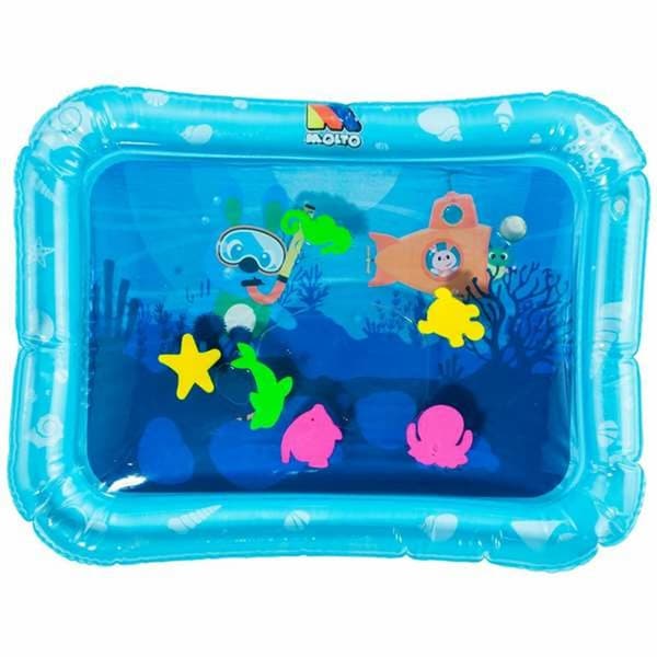 Oppustelig vandlegemåtte til spædbørn Moltó Playsense 80 x 28 x 82 cm