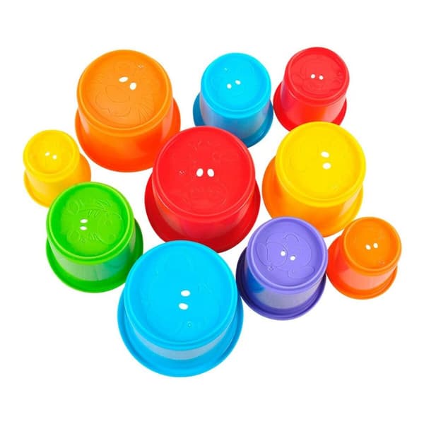 Taitopeli vauvalle PlayGo 10 Kappaletta 7 x 27 x 7 cm (6 osaa)