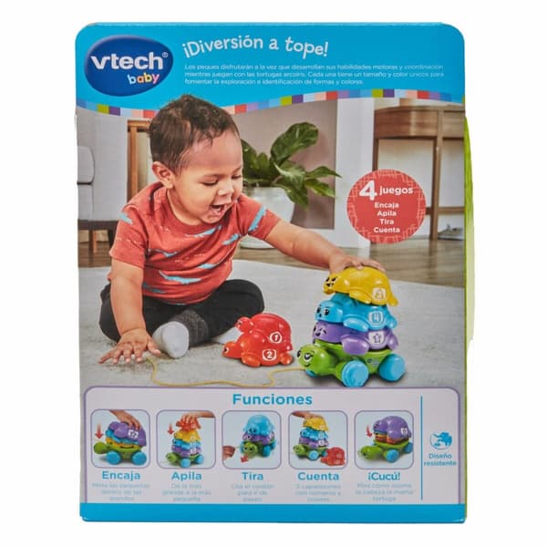 Vauvalelu Vtech 17,5 x 11,5 x 24 cm Kilpikonna Sateenkaari