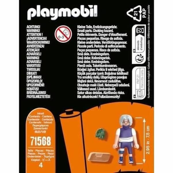 Playset Playmobil Naruto 71568 4 Dele 4 enheder