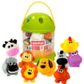Miniatyrbild 2 av 5: Set med lantbruksdjur Winfun Plast 10 Delar 6 x 5,5 x 5 cm (6 antal)
