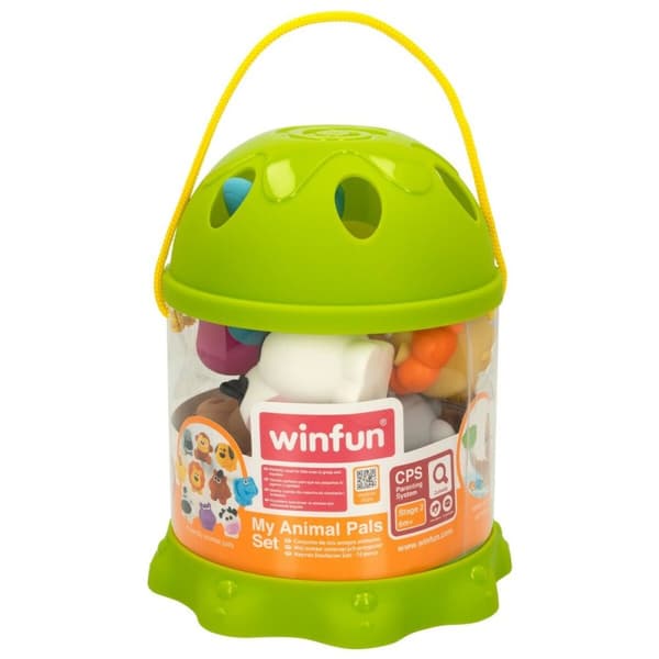 Sæt Bondegårdsdyr Winfun Plastik 10 Dele 6 x 5,5 x 5 cm (6 enheder)