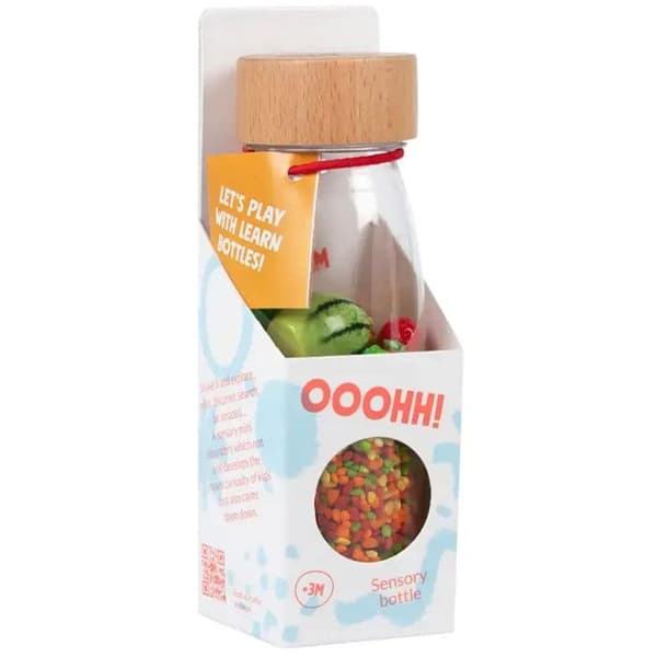 Lär dig Fruits Sensory Bottle